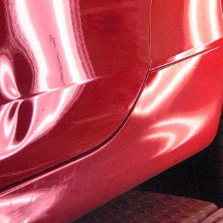 Delle in Audi TT - Hagelschadenpoint Baunatal - Beulendoktor Kassel